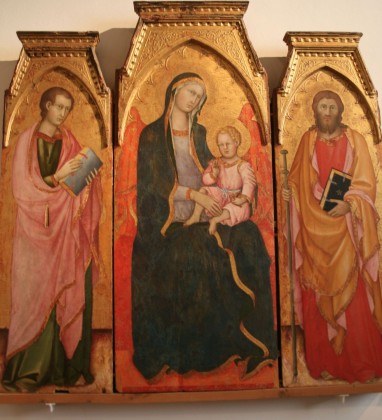 Andrea do Bartolo 1400 Madonna Tryptich