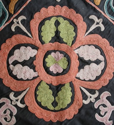 Antique Kyrgyz Textile Bev Dunbar The Gilded IMage