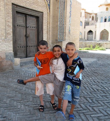 Bukhara Boys Uzbekistan Bev Dunbar The Gilded Image