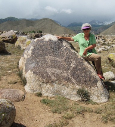 Cholpon Ata Rock Carvings Kyrgyzstan Bev Dunbar The Gilded Image