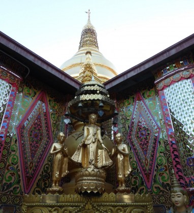 Corner at Sutaung Pyai Pagoda Mandalay Hill  © Bev Dunbar The Gilded Image