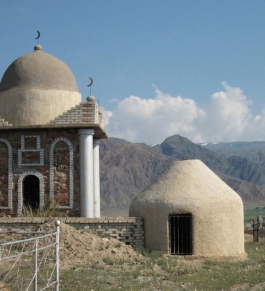 Country Mosque Kyrgyzstan Bev Dunbar The Gilded Image