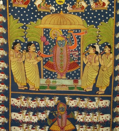 Cow Embroidery Ganesh Emporium Udaipur Bev Dunbar The Gilded Image