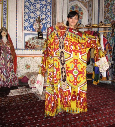 Dress Bukhara Uzbekistan Bev Dunbar The Gilded Image