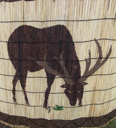 Felt Deer Yurt Song Kul Lake Kyrgyzstan Bev Dunbar The Gilded Image