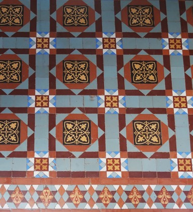Gagner Palace Bikaner 7 Floor Tiles Bev Dunbar The Gilded Image