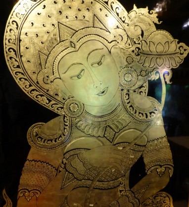 Gilded Laquerware Panel Bagan © Bev Dunbar The Gilded Image
