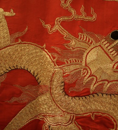 Golden Dragon Embroidery Bev Dunbar The Gilded Image
