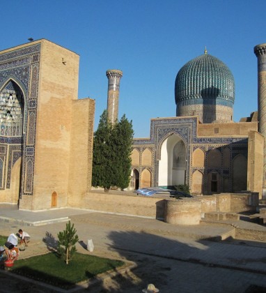 Gur-Emir Mausoleum Samarkand Uzbekistan Bev Dunbar The Gilded Image