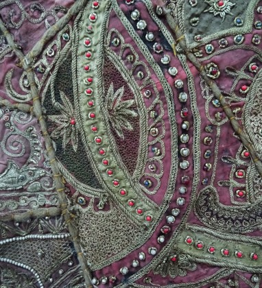 JAIPUR Antique Silk Textile Bev Dunbar The Gilded Image