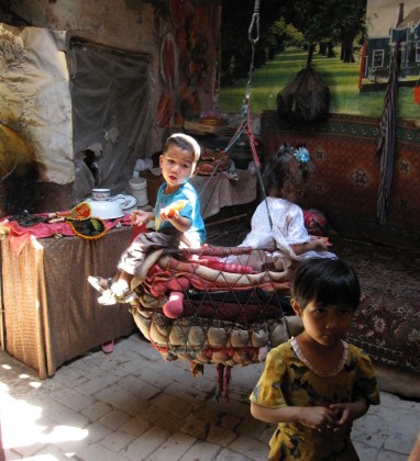 Kashgar Children Bev Dunbar The Gilded Image