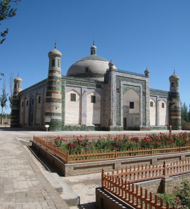 Kashgar Monument Bev Dunbar The Gilded Image