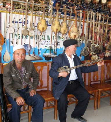 Kashgar Musicians Bev Dunbar The Gilded Image