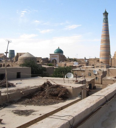 Khiva Rooftops Uzbekistan Bev Dunbar The Gilded Image