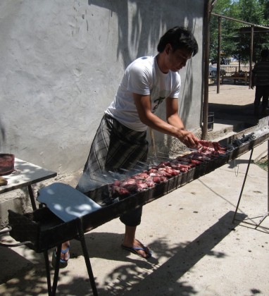 Kyzyl-Kum Kebabs Uzbekistan Bev Dunbar The Gilded Image