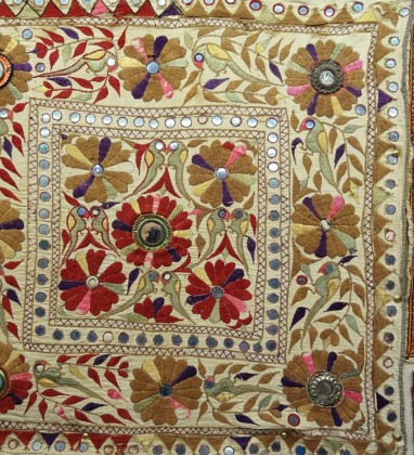 Mirrored Textile Ganesh Emporium Udaipur Bev Dunbar The Gilded Image