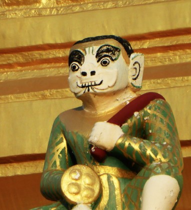 Monkey God Mandalay © Bev Dunbar The Gilded Image