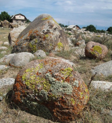 Moss Rocks Cholpon Ata Kyrgyzstan Bev Dunbar The Gilded Image