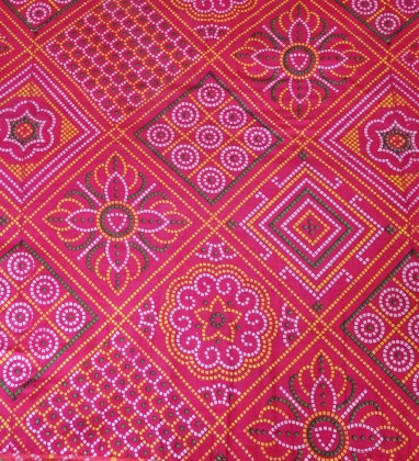 Nawalgarh - Ramnath Podar Haveli Museum - Batik Cloth Bev Dunbar The Gilded Image
