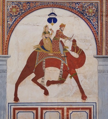 Nawalgarh - Ramnath Podar Haveli Museum - Camel Lovers Bev Dunbar The Gilded Image