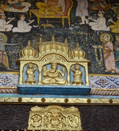 Nawalgarh - Ramnath Podar Haveli Museum Detail Bev Dunbar The Gilded Image