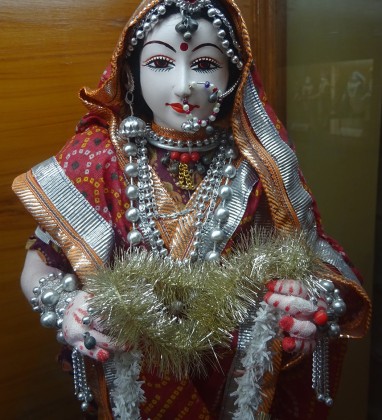 Nawalgarh - Ramnath Podar Haveli Museum - Female Doll Bev Dunbar The Gilded Image