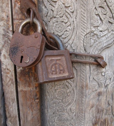 Old Door Locks Khiva Uzbekistan Bev Dunbar The Gilded Image