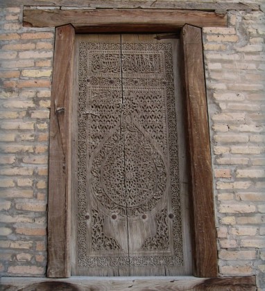 Old wooden Door Khiva Uzbekistan Bev Dunbar The Gilded Image