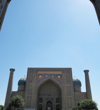 Registan Samarkand Uzbekistan Bev Dunbar The Gilded Image