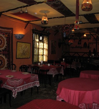 Restaurant Interior Uzbekistan Bev Dunbar The Gilded Image