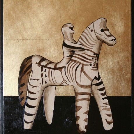 Horse and Rider Bev Dunbar The Gilded Image