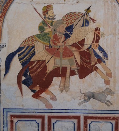 Riders Ramnath Podar Haveli Museum Nawalgarh Bev Dunbar The Gilded Image