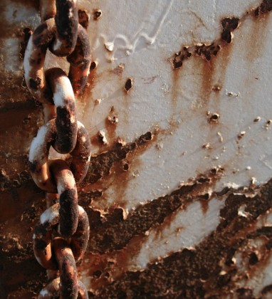 Rusty Chain Bev Dunbar The Gilded Image