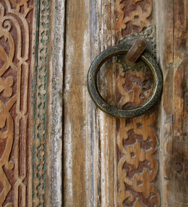 Samarkand Door Uzbekistan Bev Dunbar The Gilded Image