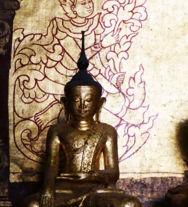 Seated Buddha Bagan Myanmar © Bev Dunbar The Gilded Image