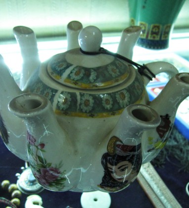 Seven Spout Teapot Xian China Bev Dunbar The Gilded Image