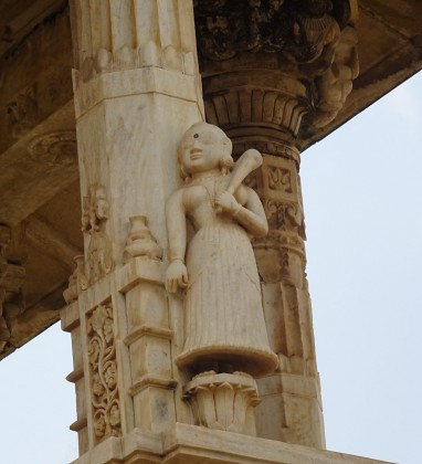 Statue at Royal Cenotaphs (Ahar near Udaipur) Bev Dunbar The Gilded Image