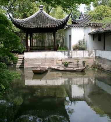 Suzhou Reflections Bev Dunbar The Gilded Image