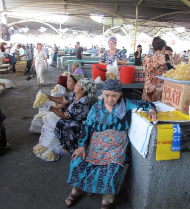 Tashkent Market Uzbekistan Bev Dunbar The Gilded Image