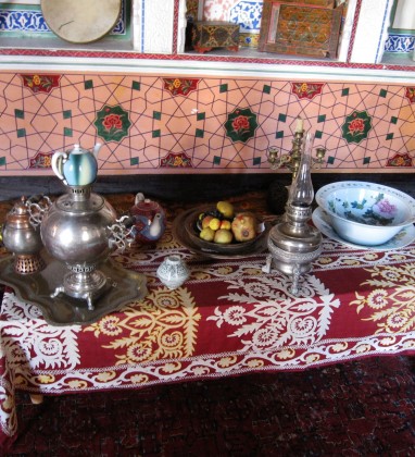 Tea Time Bukhara Uzbekistan Bev Dunbar The Gilded Image