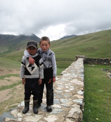 Two Boys Tashrabat Kyrgyzstan Bev Dunbar The Gilded Image