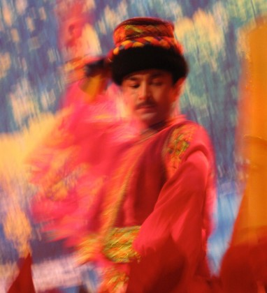 Uigher Dancer Xinjiang Bev Dunbar The Gilded Image