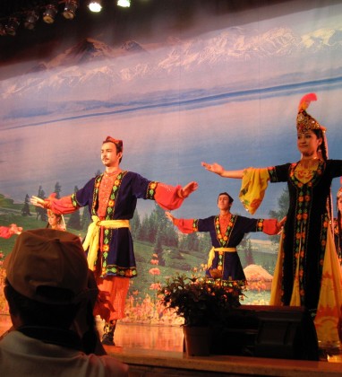 Uigher Dancers Xinjiang Bev Dunbar The Gilded Image