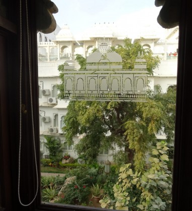 View from our hotel Udaipur Bev Dunbar The Gilded Image
