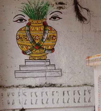 Wall decoration at Royal Cenotaphs (Ahar near Udaipur) Bev Dunbar The Gilded Image