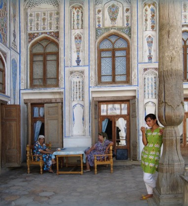 Womens Museum Bukhara Uzbekistan Bev Dunbar The Gilded Image