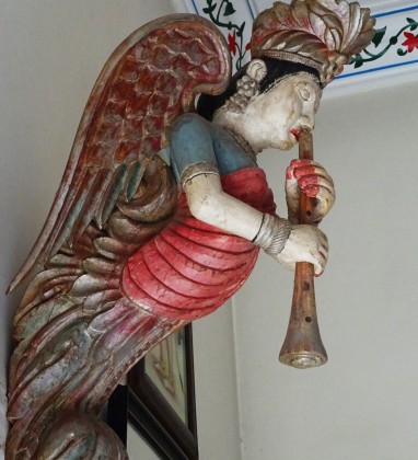 Wood Angel Udaipur Bev Dunbar The Gilded Image