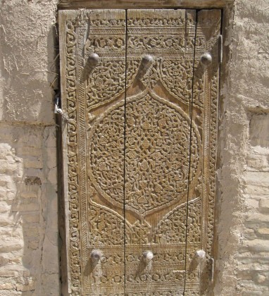 Wooden Door Khiva Uzbekistan Bev Dunbar The Gilded Image