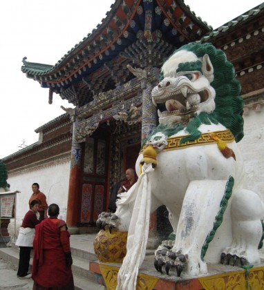 Xiahe Guardian Labrang Monastery Bev Dunbar The Gilded Image