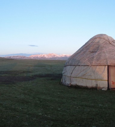 Yurt Song Kul Lake Kyrgyzstan Bev Dunbar The Gilded Image